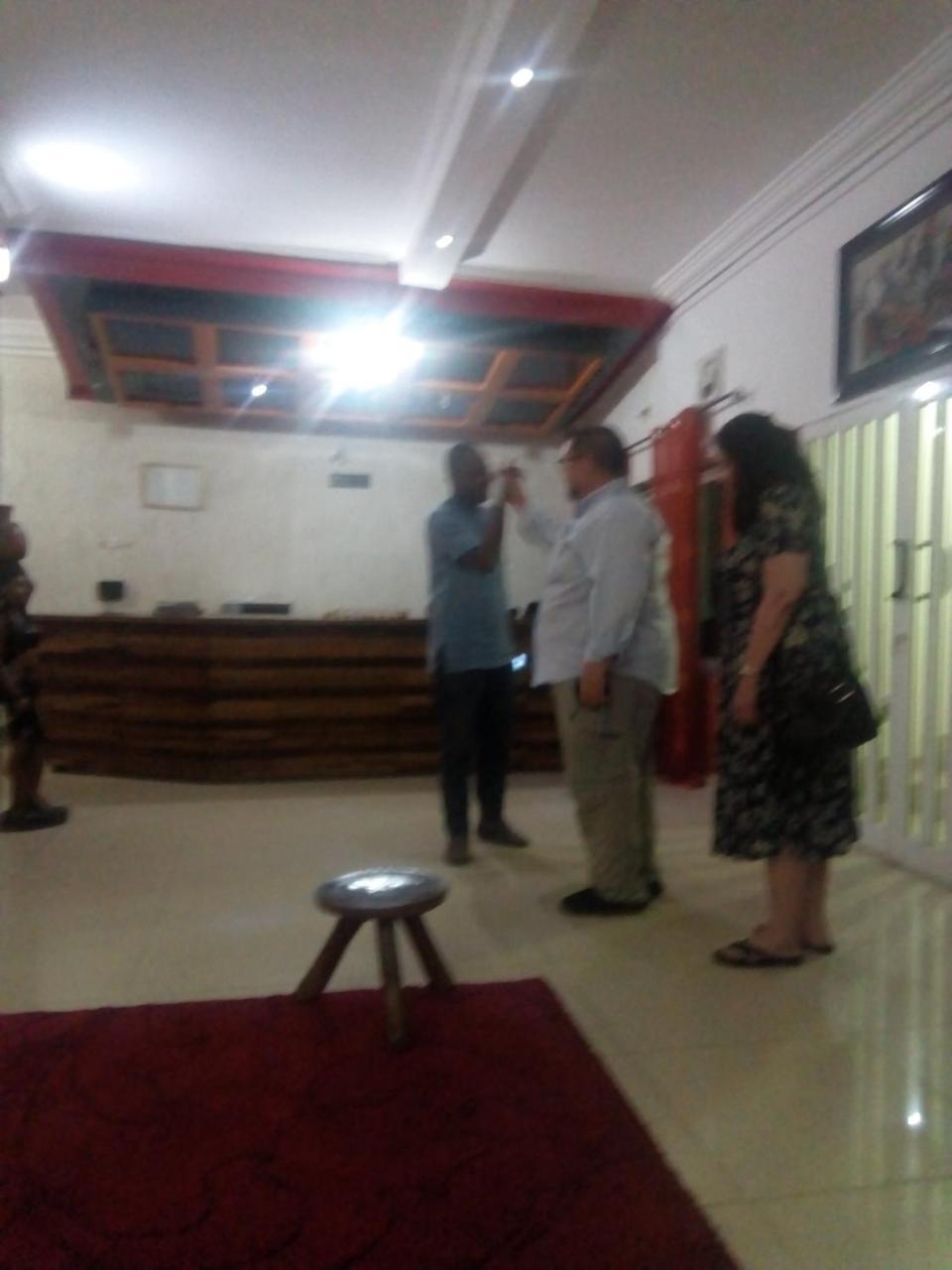 Senateur Hotel Agontinkon Cotonou Exteriör bild